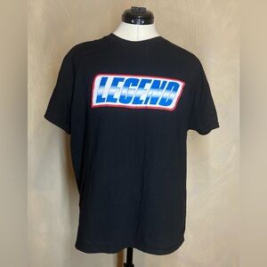 Brisco Brands Legend Graphic Print short sleeve casual Unisex T-shirt|Size:L